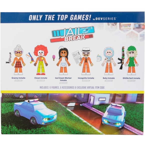 DevSeries Jailbreak Hiding in Plain Sight Multipack Six 2.75” Action Figures Set - Picture 4 of 6